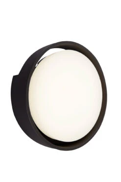 LED Außenleuchte Ø 22 Cm 18W 1500lm Schwarz