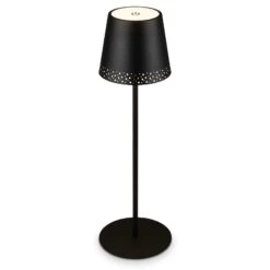 Briloner Store 17 LED Akku-Tischleuchte 38 Cm 2,6W 280lm Schwarz