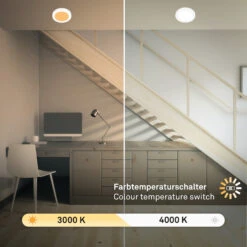 CTS Einbauleuchte, 17 Cm, 12W, 1190lm, Weiß -Briloner Store e83529629784807fbdcd56c6954ca314