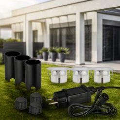 CONNECT TO SHINE Starterset Tilia Mit 3er Set LED Bodeneinbaustrahler, IP67 17 CONNECT TO SHINE Starterset Tilia Mit 3er Set LED Bodeneinbaustrahler, IP67 -Briloner Store ea758288d64ccd4a2fcdc3b129ec2d6c