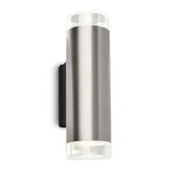 Außenleuchte 19,5 Cm Inkl. 2x GU10 4,7W 400lm Edelstahl