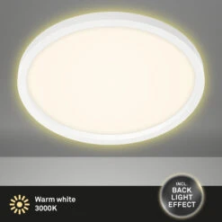LED Panel, Ø 42,5 Cm, 3000 LUMEN, 22 WATT, Weiß -Briloner Store ee9a3275e8efab77db8723bc955cfd02