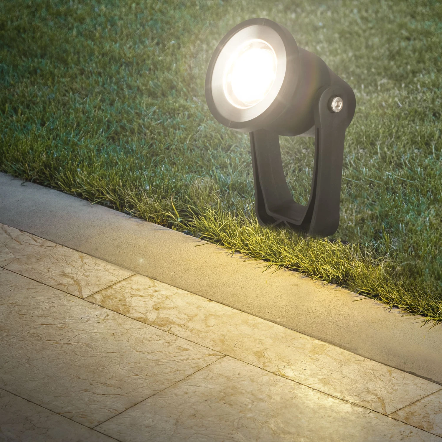 CONNECT TO SHINE Starterset Lilis Mit 3er Set LED Gartenstrahler, IP65 4 CONNECT TO SHINE Starterset Lilis Mit 3er Set LED Gartenstrahler, IP65 – Bild 4