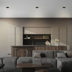 Einbauleuchten-Set, Ø9,5 Cm, 3x GU10, Schwarz -Briloner Store einbauleuchten set schwarz 7f8facea52a524423fb68e34b7500483