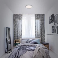 LED Deckenleuchte Ø 28 Cm 18W 2000lm Silber -Briloner Store f0771120b1bd26e6d0e9130e81ddf0e6