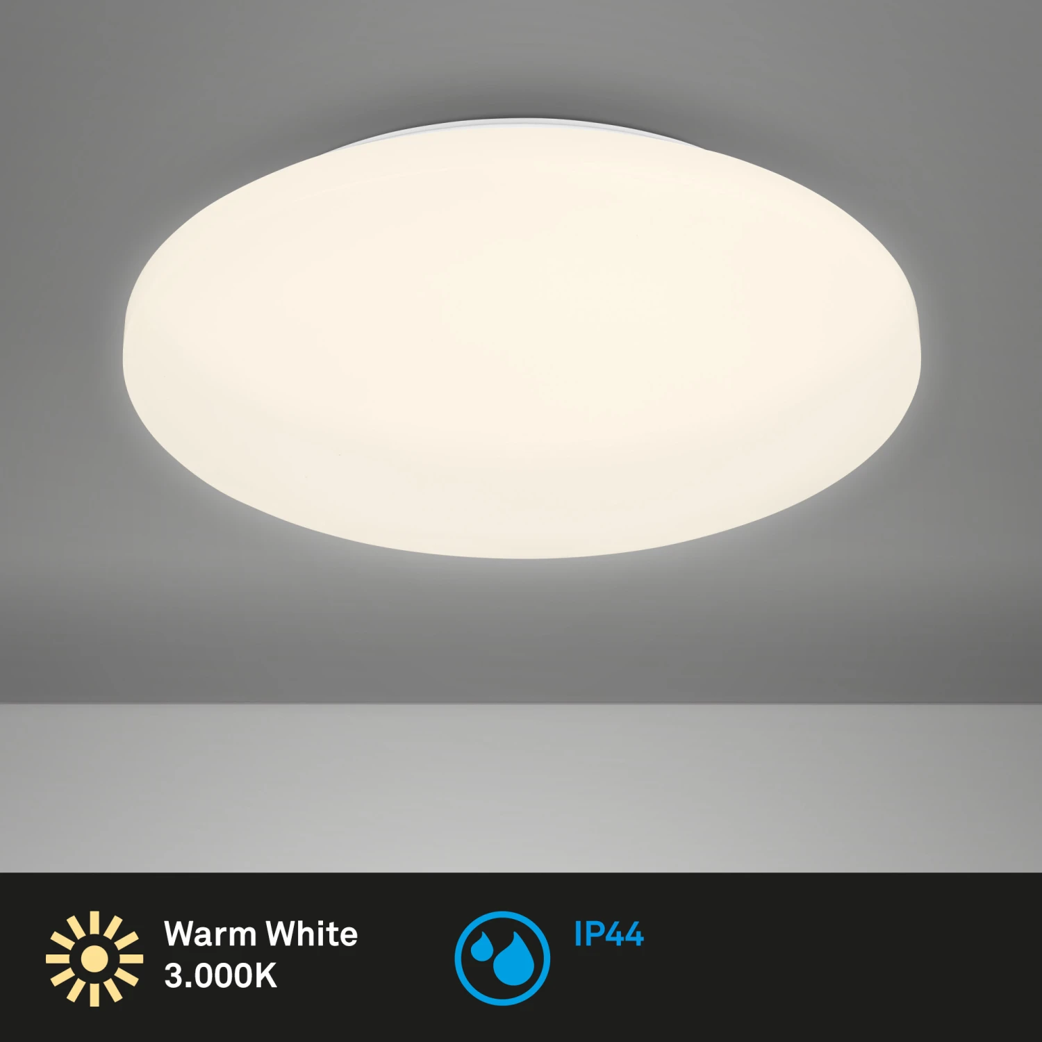 LED Deckenleuchte 6 Cm 21 Watt 2200lm Weiß 4 LED Deckenleuchte 6 Cm 21 Watt 2200lm Weiß – Bild 4