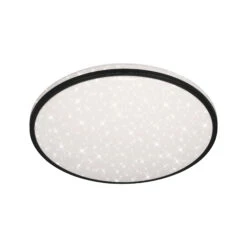 CCT LED Deckenleuchte Mit Sternendekor,schwarz,LED