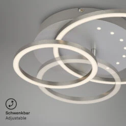 LED Deckenleuchte, 40 Cm, Memory, 26W, 2550lm, Aluminium 12 LED Deckenleuchte, 40 Cm, Memory, 26W, 2550lm, Aluminium -Briloner Store fc3b204f84008dc3fe7358c809ab4576