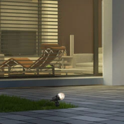 Erdspieß Ø 5,8 Cm 1xGU10 3W 250lm Schwarz -Briloner Store fd9048d15341bc0f3eed44a3cd1a00c4