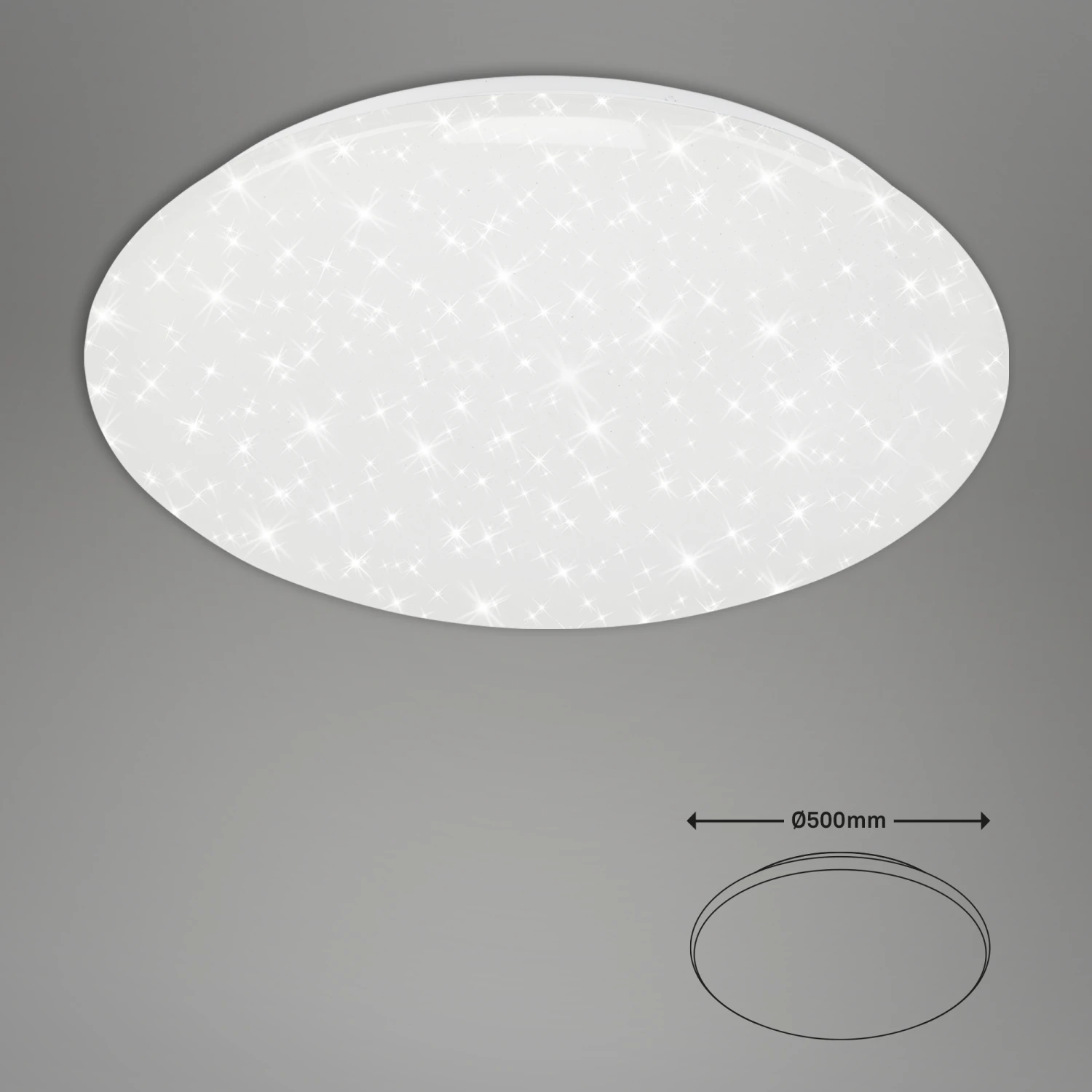 SMART LED Deckenleuchte, 50 Cm, 42 W, Weiß 8 SMART LED Deckenleuchte, 50 Cm, 42 W, Weiß – Bild 8