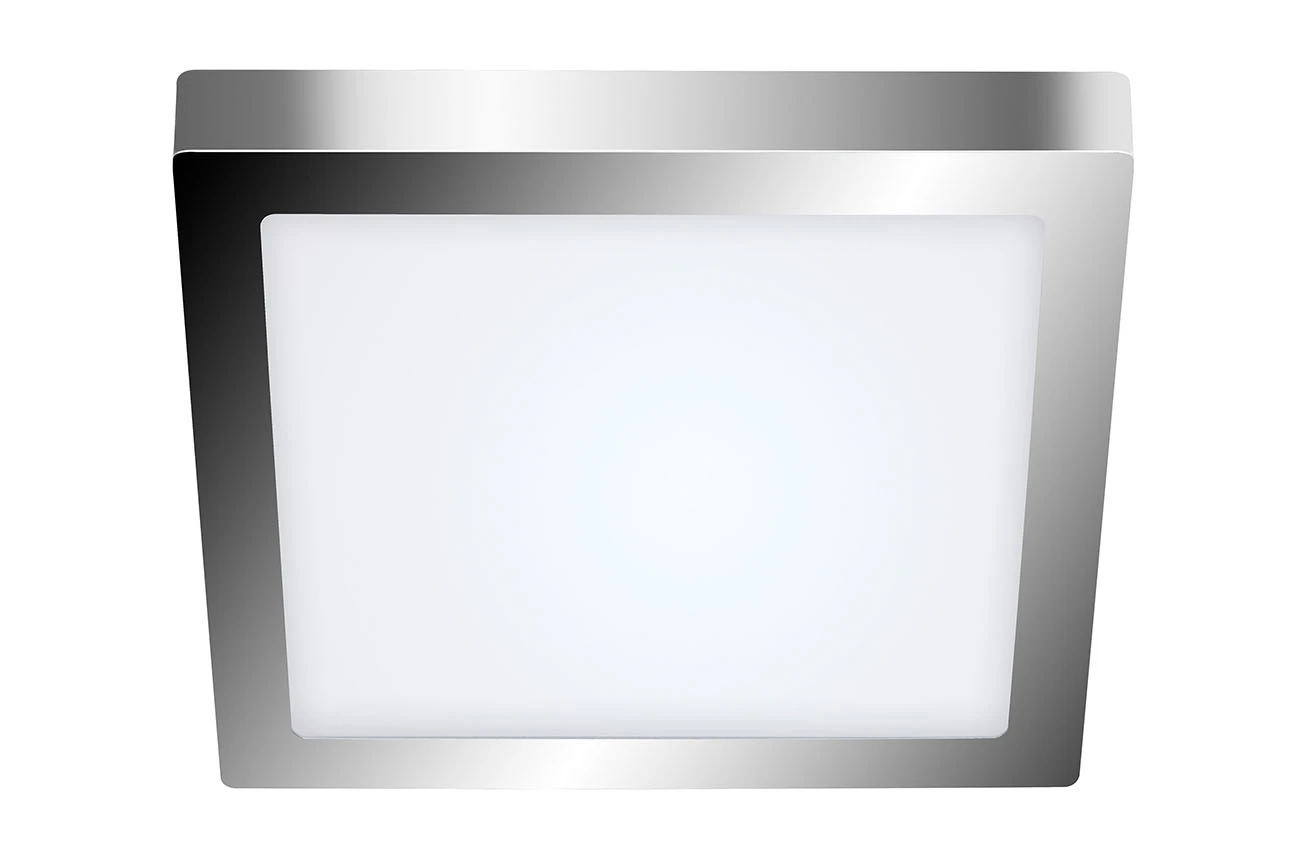 LED Deckenleuchte 30 Cm 21W 2000lm Chrom 1 LED Deckenleuchte 30 Cm 21W 2000lm Chrom