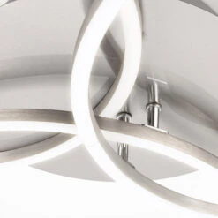 LED Frame 71,7 Cm 40W 4400lm Matt-nickel -Briloner Store frameled deckenleuchte drehbar matt nickel led detail2 4d411b2184e8962de3e3dd6d54028a54