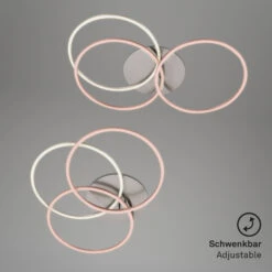 LED Frame 71,7 Cm 40W 4400lm Matt-nickel -Briloner Store frameled deckenleuchte drehbar matt nickel led funktion2 b956192329c67c60e69074ab021fd7cd