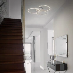 LED Frame 71,7 Cm 40W 4400lm Matt-nickel -Briloner Store frameled deckenleuchte drehbar matt nickel led milieu1 455ede4ba42c762b11279b782a609019