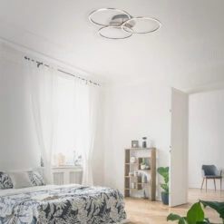 LED Frame 71,7 Cm 40W 4400lm Matt-nickel -Briloner Store frameled deckenleuchte drehbar matt nickel led milieu2 c971718f32f9339d3d954aed8b89335d