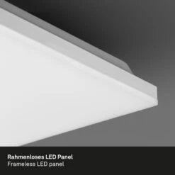 FRAMELESS LED Panel, 29,5 Cm, 1600 LUMEN, 12 WATT, Weiß -Briloner Store frameless led panel weiss 3bc65666b4282e38ace879dc5c58a8ed