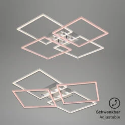 LED Frame 72,4 Cm 4x12W 1300lm Chrom 10 LED Frame 72,4 Cm 4x12W 1300lm Chrom -Briloner Store framesled decken und wandleuchte drehbar chrom alu 4xled 1 funktion2 e86f82dd596b73231aa9cdc54625bda3