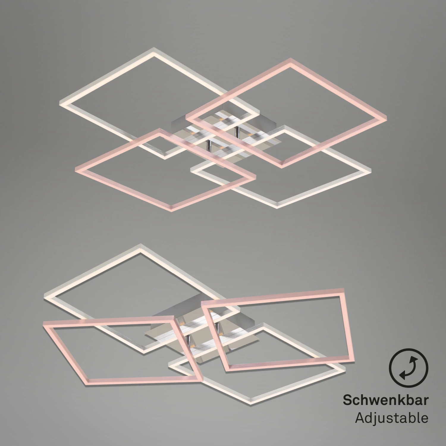 LED Frame 72,4 Cm 4x12W 1300lm Chrom 3 LED Frame 72,4 Cm 4x12W 1300lm Chrom – Bild 3