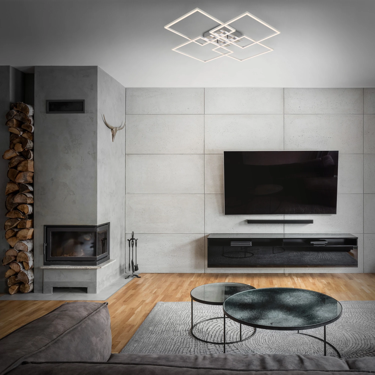 LED Frame 72,4 Cm 4x12W 1300lm Chrom 2 LED Frame 72,4 Cm 4x12W 1300lm Chrom – Bild 2