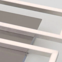 LED Frame 28 Cm 2x14,5W 1400lm Matt-nickel -Briloner Store framesled decken und wandleuchte matt nickel 2xled detail1 0d737e9b5ede3ad5ad59338146a978f7