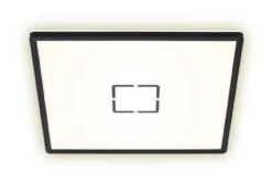 Slim LED Panel, 42 Cm, 3000 LUMEN, 22 WATT, Schwarz