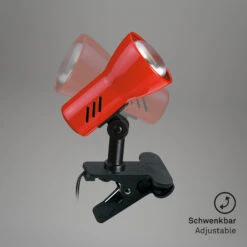 Klemmleuchte 11,5 Cm 1x Exkl E14 40W Rot -Briloner Store klemmleuchte rot 1xe14 funktion 80a4da4fb458aab0aab6c722c03686b6