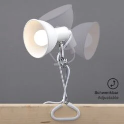 Klemmleuchte 30,5 Cm 1x Exkl E14 8W Weiß -Briloner Store klemmleuchte weiss 1xe14 funktion f6b4f826feb26057fb31c2eaf6c71e4f