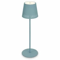 LED Akku-Tischleuchte 38 Cm 2,6W 280lm Taubenblau