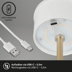 LED Akku-Tischleuchte 38 Cm 2,6W 280lm Braun 15 LED Akku-Tischleuchte 38 Cm 2,6W 280lm Braun -Briloner Store led akku tischleuchte braun funktion2 cd632061e1a9d8ce2a281f52c5302ed4