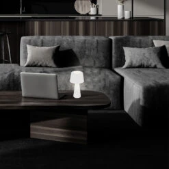 LED Akku-Tischleuchte Ø16,5 Cm 3,5W 400lm Weiß -Briloner Store led akku tischleuchte weiss milieu 0256a3fa74de6637a7089985ee522cb0