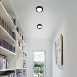 LED Deckenleuchte, Ø 12 Cm, 7 W, Schwarz 7 LED Deckenleuchte, Ø 12 Cm, 7 W, Schwarz -Briloner Store led aufbauleuchte schwarz 1xled platine milieu2 15c8d7adac2b5a9548a3c5df5c36b653