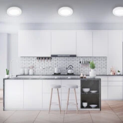 LED Deckenleuchte, Ø 30 Cm, 21 W, Weiß -Briloner Store led aufbauleuchte weiss 1xled platine milieu2 5dbe9739c5da02bf123fea52d5dc6110