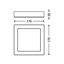 LED Deckenleuchte, 17 Cm, 12 W, Weiß 10 LED Deckenleuchte, 17 Cm, 12 W, Weiß -Briloner Store led aufbauleuchte weiss led platine masszeichnung 3e4b823c9ecbc20787dfdbe429e7aa68
