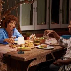 Touch LED Außen-Tischleuchte, Ø30 Cm, LED-Modul, 3 W, 340 Lm, Schwarz -Briloner Store led aussen tischleuchte schwarz e367e98e023aeef28c2da1656c2625ea