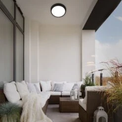 LED Außenleuchte Ø 27 Cm 24W 2160lm Schwarz 9 LED Außenleuchte Ø 27 Cm 24W 2160lm Schwarz -Briloner Store led aussenleuchte schwarz 2245c6d55e4c3b9af65b56028c4aaa1f