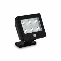 Sensor LED Außenleuchte 12 Cm 6x0,06W 7lm Schwarz