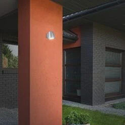 LED Außenleuchte, Silber, GU10/4,9W -Briloner Store led aussenleuchte silber 1xled gu10 funktion 010c055f543195444f4fa60775978eb2