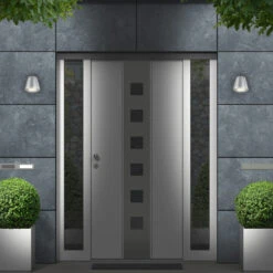 LED Außenleuchte, Silber, GU10/4,9W -Briloner Store led aussenleuchte silber 902f1053dfc8e6d81f8b19f032336e67