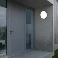 LED Außenleuchte Ø 27 Cm 24W 2160lm Weiß -Briloner Store led aussenleuchte weiss 5e4ae2026a3e49929441c27da27c7f7b