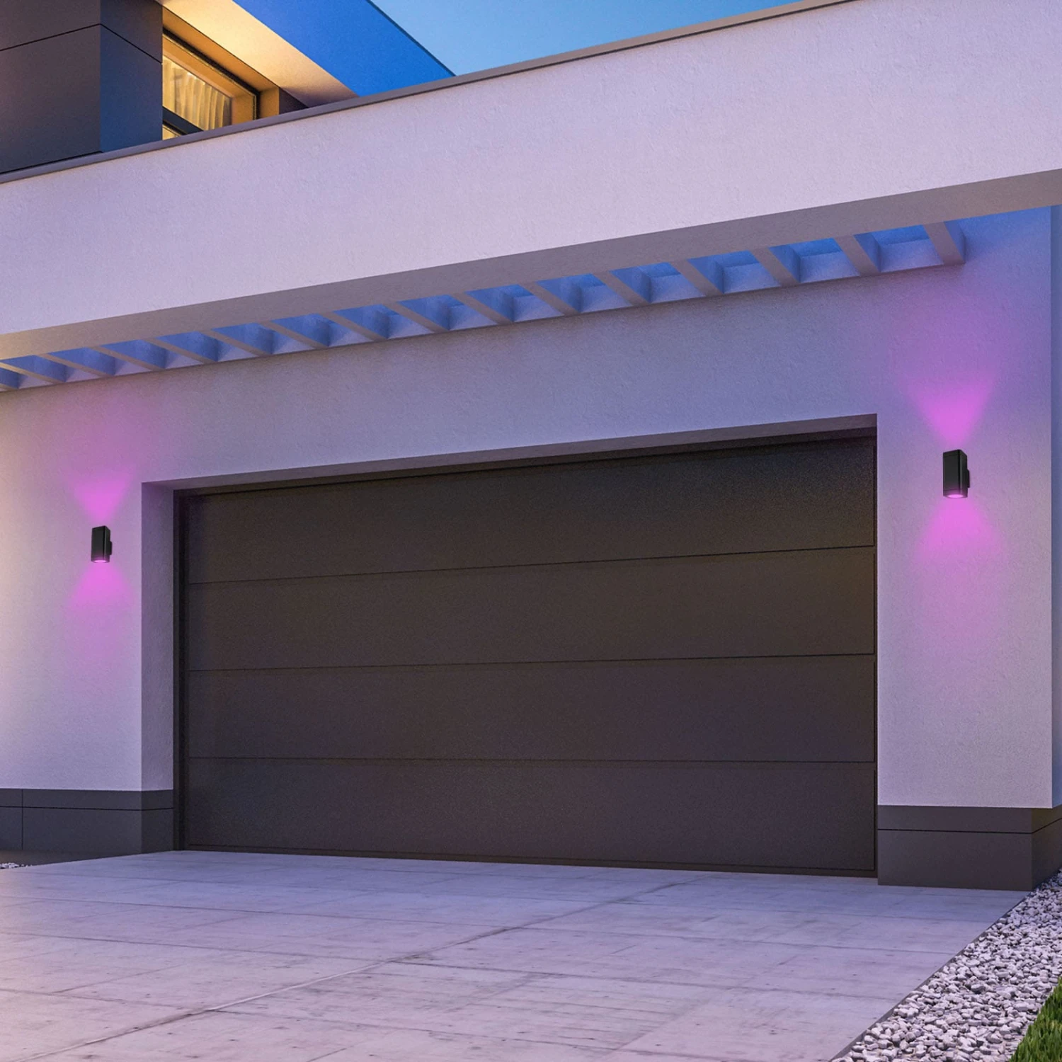 LED Außenwandleuchte. 15,5 Cm, 2x LED-Module, 8,5 W, 350 Lm, Schwarz 8 LED Außenwandleuchte. 15,5 Cm, 2x LED-Module, 8,5 W, 350 Lm, Schwarz – Bild 8