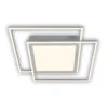 LED Deckenleuchte, 51,5 Cm, LED-Platine, 50 W, 5000 Lm, Alu-chrom Matt
