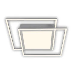 LED Deckenleuchte, 51,5 Cm, LED-Platine, 50 W, 5000 Lm, Alu-chrom Matt