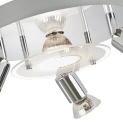 Deckenleuchte, Ø 25 Cm, 12 W, 1000 Lm, Chrom 9 Deckenleuchte, Ø 25 Cm, 12 W, 1000 Lm, Chrom -Briloner Store led deckenleuchte chrom 4xled gu10 funktion3 1d3b049da54954fcf96273fdf8ce97be