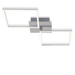 LED Deckenleuchte, 76,3 Cm, 2600 LM, 36 W, Alu-Chrom