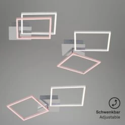 LED Deckenleuchte, 76,3 Cm, 2600 LM, 36 W, Alu-Chrom 10 LED Deckenleuchte, 76,3 Cm, 2600 LM, 36 W, Alu-Chrom -Briloner Store led deckenleuchte chrom alufarbig led funktion a377fca08d3f73993c6f950f7ce074e3