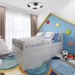 LED Deckenleuchte, Ø 27,5 Cm, LED-Platine, 12 W, 1300 Lm, Weiß-schwarz -Briloner Store led deckenleuchte fussball weiss schwarz milieu4 b76707368bbef08f6e8a8ac699c13a89