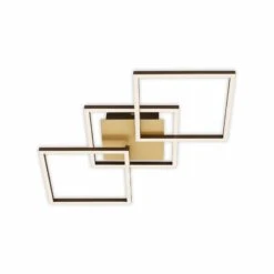 LED Deckenleuchte, 76,3 Cm, LED-Platine, 30 W, 1300 Lm, Gold