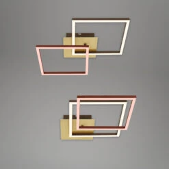 LED Deckenleuchte, 62 Cm, LED-Platine, 11 W, 1200 Lm, Gold-braun 12 LED Deckenleuchte, 62 Cm, LED-Platine, 11 W, 1200 Lm, Gold-braun -Briloner Store led deckenleuchte gold braun decc535b5865de3e64f2ab3812273392