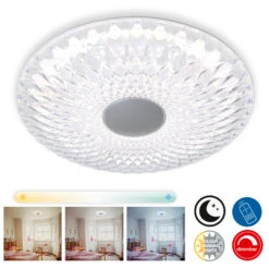 LED Deckenleuchte, Ø 51 Cm, 60 W, Klar -Briloner Store led deckenleuchte klar 1xled platine funktion 9c4290868fbfa67ffc101194889fb9fc