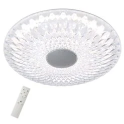 LED Deckenleuchte, Ø 51 Cm, 60 W, Klar